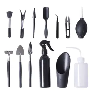 Kit de ferramentas de jardinagem, mini conjunto de ferramentas para jardim, ferramentas para jardinagem ao ar livre e ambientes internos