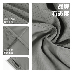 Summer Ice Silk <b>Sunscreen</b> Face Mask Full Face Protection UV Protection Cycling Neck Cover Unisex Outdoor Sport Mask - Product Image 3