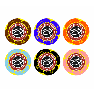 Fichas de póquer de arcilla ABS de 14g, logo personalizado, fichas de doble color, fichas de póquer de arcilla de <span class=keywords><strong>Casino</strong></span> para <span class=keywords><strong>casino</strong></span> - Product Image 6