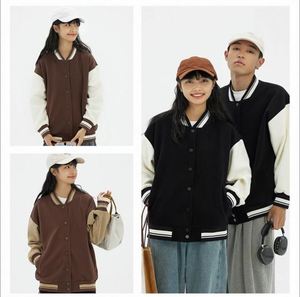Blouson Bomber Personnalisé avec Logo, Camouflage Printanier, Couleurs Contrastées Vintage, Imperméable et Coupe-Vent pour l'École et l'Université - Product Image 5