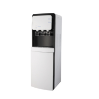 Distributeur d'eau potable vertical à faible bruit, à chargement par le haut, économe en énergie, avec option mini-réfrigérateur, OEM/ODM
