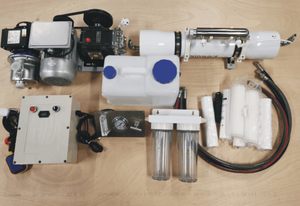 Bomba de Desalinización de Agua de Mar Portátil <span class=keywords><strong>Greenplanet</strong></span>, PLC, Potabilizador Marino, Recipiente a Presión, 220V, Ósmosis Inversa, 1000L/Día - Product Image 2