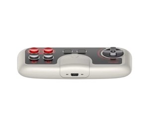 Manette sans fil 8Bitdo PCE 2.4G (81FA) gris clair, contrôleur rétro pour PC, Mini Nintendo Switch, batterie 18H - Product Image 5