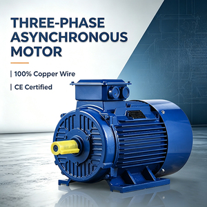 Motor Asíncrono Trifásico de CA YE3-200L-4 de Alta Eficiencia, 100% Cable de Cobre, 40HP 30kW, para Bomba de Agua Industrial y Ventilador - Product Image 2