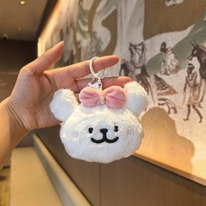 HECION Monedero de Peluche con Diseño de Perro de Dibujos Animados, Llavero Adorable de Peluche de Perro para Decoración de Mochilas - Product Image 6
