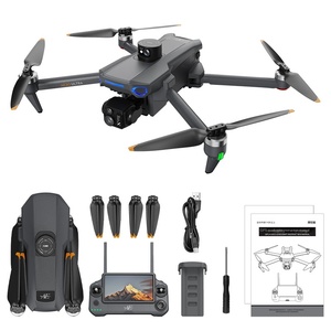 Drone professionnel à contrôle d'écran panoramique et inclinable sur trois axes, retour GPS, autonomie de vol de 45 minutes, grande capacité de charge, en plastique, adapté aux débutants - Product Image 5