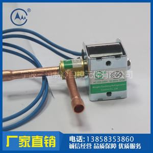 วาล์วโซลินอยด์ทำความเย็นแบบสองทางมุมฉากที่จัดหาโดยผู้ผลิต ชิ้นส่วนระบบ HVAC แบบเชื่อม - Product Image 3