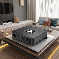 Nouveau TX BOX X10 Android 4K Quad Core 64 Bit HDR TV Box décode 4K 60fps jusqu'à 10bit HDR H.264/H.265 avec réseau WiFi
