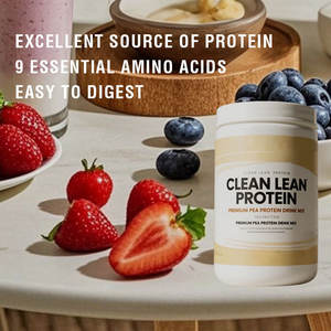 クリーンリーンプロテインパウダー,大量プレミアムビーガン植物ベースエンドウ豆プロテインパウダー - Product Image 4