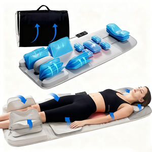 Faltbare <span class=keywords><strong>Massage</strong></span> matte Neues Design Intelligente Ganzkörper-Luft kompression <span class=keywords><strong>massage</strong></span> matratze Elektrisches Shiatsu-<span class=keywords><strong>Massage</strong></span> gerät OEM - Product Image 1