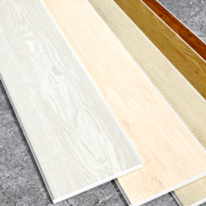Suelo SPC de 8 mm con aspecto de piedra beige claro, resistente a las manchas, ideal para balcones domésticos, gran venta. - Product Image 1