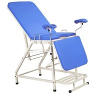 Table d'examen gynécologique, lit d'accouchement obstétrical, chaise d'examen hospitalière, table d'opération médicale