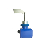 Détecteur de niveau rotatif à palette ILTC0, fixation à bride/filetage, 220V/24V CC pour la détection de poudre et de granulés dans les silos à ciment
