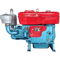 Moteur Diesel S195 S1100 S1105 S1110 S1115 S1125 13HP 18HP 20HP 22HP 25HP Populaire Refroidi par Eau