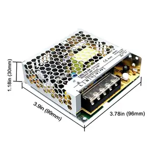 LRS-75 Series fonte led Ultra-thin 75W 5V 12V 24V 48V Single Output Switching Power Supply For Automation Equipment