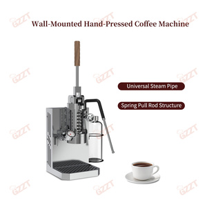 Máquina de café expreso con palanca de resorte incorporada de Extracción rápida, acero inoxidable, 16 bares, prensa manual, <span class=keywords><strong>cafetera</strong></span>, Caldera de agua de 1L - Product Image 4