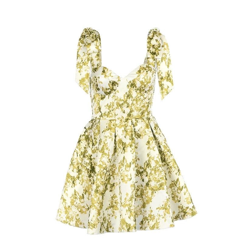 Shop Women's Sexy Square Neck Summer Short Sleeve Dresses