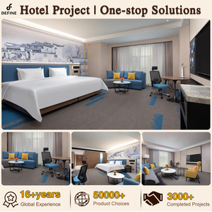 Ensembles de Chambres d'Hôtel Modernes 5 Étoiles, Suites Complètes Personnalisées pour Hôtels Hilton Novotel, Mobilier de Chambre d'Hôtel - Product Image 1