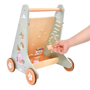 Juguete Multifuncional Antivuelco para Niños, Andador para Bebés, Carrito de Empuje/Arrastre para Niños Pequeños, Niños y Niñas - Product Image 5