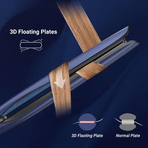 Chuyên nghiệp điện áp kép điện tóc Curler và ép tóc Styling PTC gốm titan <span class=keywords><strong>Flat</strong></span> sắt 2 trong 1 tóc ép tóc - Product Image 5