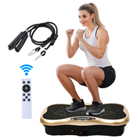 Plaque vibrante corps entier personnalisée 2026 en promotion, Bluetooth, 6 modes, mini plaque vibrante de fitness