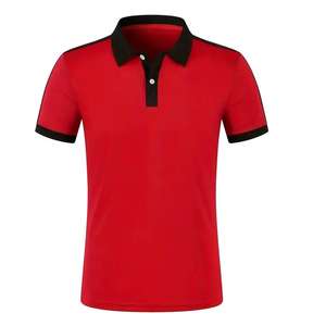Polo d'été à la mode pour hommes avec impression de logo personnalisé Nouveau style d'affaires Tops à manches courtes ODM Jersey Tissu Vêtements - Product Image 1