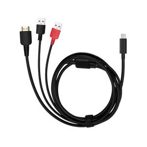Huion-<span class=keywords><strong>cable</strong></span> 3 en 1 para monitor gráfico, <span class=keywords><strong>cable</strong></span> de carga de bolígrafo recargable usb-c - Product Image 2