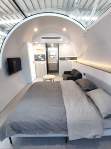 กล่องเก็บแคปซูลกันน้ำแบบทันสมัยสำหรับโรงแรมบ้านเคลื่อนที่โครงเหล็กเป็นมิตรกับสิ่งแวดล้อมสำหรับห้องนั่งเล่น - Product Image 5