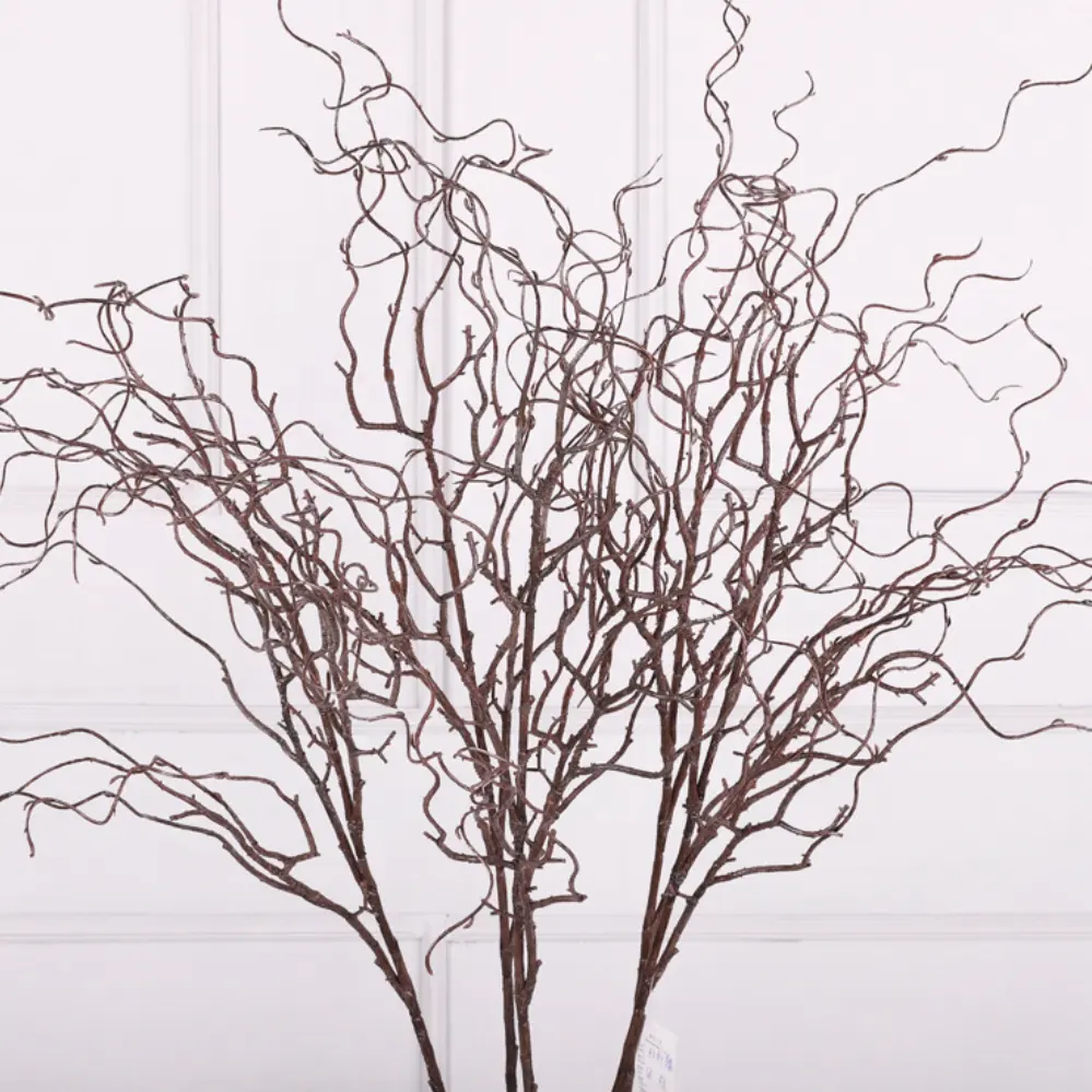 Artificial Wood Plastic Twig Tree 1.2m Branches Ins Likes For Christmas Floral Decoration