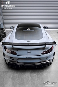 메르세데스 벤츠 GTC C190 쿠페 R190 로드스터 Ver.3 에 대한 2015 2021 대한 IMP 성능 탄소 섬유 리어 범퍼 새로운 조건 - Product Image 5