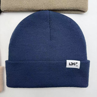 Übergroße Slouch-Beanie-Mütze für Damen mit dickem Zopfmuster für lässige Herbst-Winter-Streetwear-Outfits