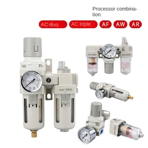 Lubrificateur série de haute qualité air pneumatique Source filtre régulateur unité régulateur de pression lubrificateur combinaison traitement - Product Image 4