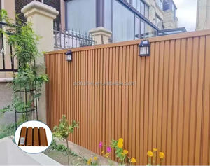 درابزين وحواجز من مركب الخشب والبلاستيك RUIHE بسعر رخيص مع ضمان لمدة عامين، تصميم عصري سهل التركيب، سياج خارجي مخصص للمنازل - Product Image 1