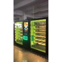Distributeur automatique intelligent de café distributeur de nourriture chaude/pizza chaude/distributeur automatique de boissons avec le système d'ascenseur