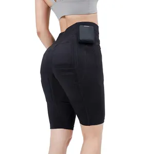 High Waist Exercise Elastic Butt Lifting Women's Shorts EMS slimming pants ems shorts