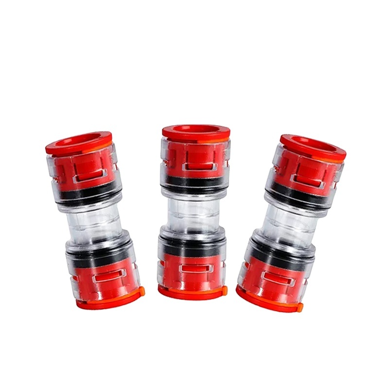 Red Multi Size Plastic Duct Connector