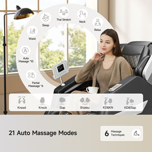 Intelligenter 4D-Massagesessel Ganzkörper Zero Gravity Luxus-Shiatsu Vibration Wärme Muskelentspannung Schmerzlinderung Massagesessel - Product Image 2