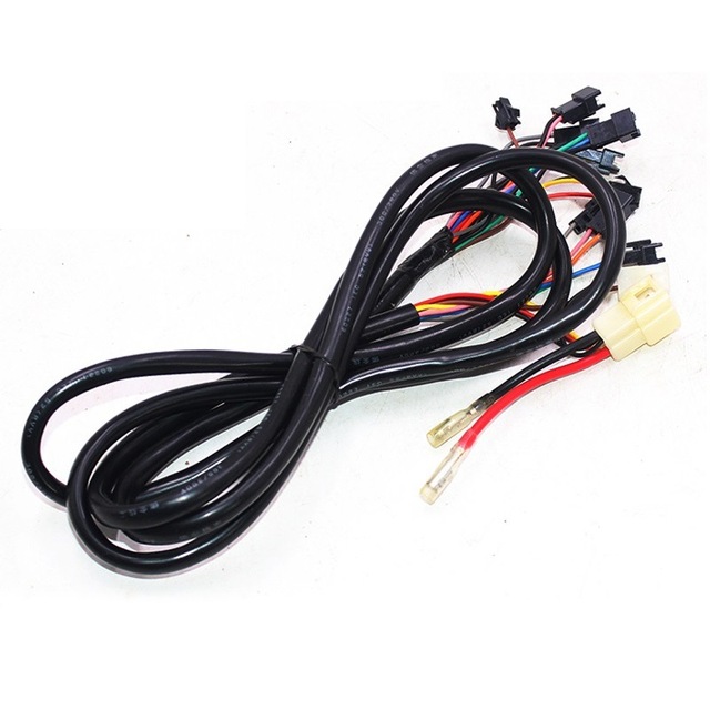 Waterproof Full Vehicle Wiring Harness Electric Battery Vehicle Main Power Line Connection Wire Electronics Component