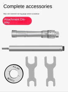 Micromètre de mesure interne à trois mâchoires de précision 6-300mm étriers Vernier pour mesurer l'ouverture du cercle intérieur du roulement intérieur