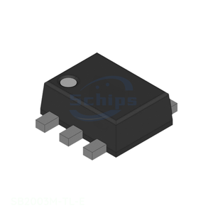 Authorized Distributor Electronic Ic Components SB2003M-TL-E Single Diodes DIODE SCHOTTKY 30V 2A 6MCPH 6-SMD, Flat Leads - Product Image 1