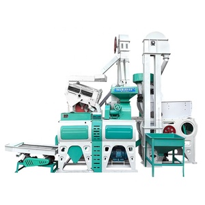 Hoàn toàn tự động hoàn chỉnh thiết lập lúa gạo Mill Máy 20-24 TPD gạo phay và đánh bóng Máy 25kw gạo destone máy - Product Image 1
