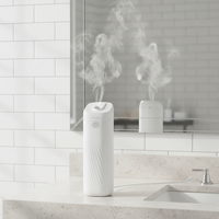 Diffuseur d'huiles essentielles ultrasonique pour la maison, désodorisant d'air avec diffuseur de parfum portable sans eau intelligent mural