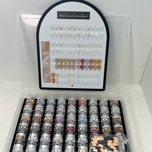 Custom Logo Mirror Chrome <b>Nail</b> Powder Set Wholesale Metallic Mirror Effect <b>Nail</b> Art Pigment <b>Kit</b> For Salon Use <b>Nail</b> supplies - Product Image 1