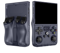 NKIWI 2025 R36Pro 640*480 Console de jeu d'arcade portable classique Lecteur de jeu rétro portable 128 Go de stockage intégré Mini X12