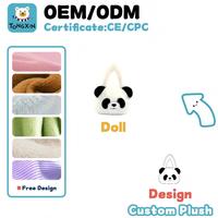 Sac à dos en peluche chat créatif et mignon personnalisable, sac à dos en peluche doux Kawaii pour enfants, cadeaux pour filles, pochette en peluche personnalisée CPC OEM