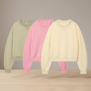 Sudadera de Manga Larga con Cuello Alto para Mujer, Marca Rehex Impex, Estilo Vintage, Tejida, Ecológica, Antiarrugas, Nueva Colección Primavera 2027 - Product Image 1