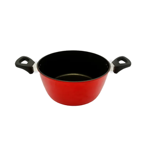 Cacerola inferior de inducción antiadherente de aluminio con precio barato superventas con tapa de vidrio 18 cm Exportación de Bangladesh - Product Image 3