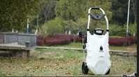 Pulvérisateur à chariot à vitesse variable avec batterie au lithium de 30 litres, fonction d'auto-nettoyage, pulvérisateur à pression, matériau PP, utilisation agricole