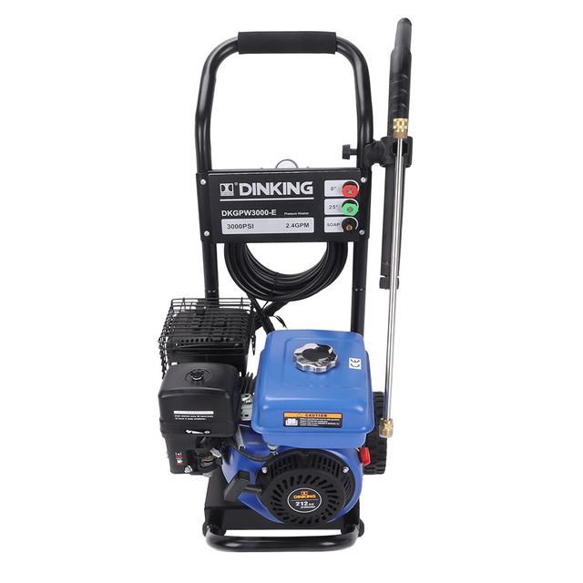 Dinking 5.4Hp 3000Psi Washer Gasoline Powered Adjusted Nozzle High Pressure Washer for Car Cleaning