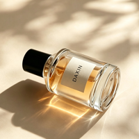 Boîte en tube de papier personnalisée avec étiquette privée, flacon de parfum en verre de luxe de 30 ml, 50 ml, 100 ml, flacon de parfum en verre FEA 15 mm